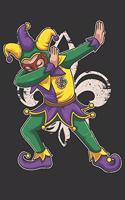 2020 Week To View Dated Planner Diary: 6x9 Inches Paperback NOLA Dabbing Jester Mardi Gras