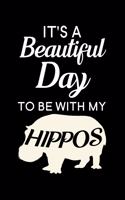 It's A Beautiful Day To Be With My Hippos
