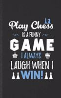 Play Chess Is a Funny Game I Always Laugh When I Win
