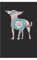 Chihuahua Flower Pattern