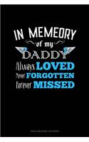 In Memory Of My Daddy Always Loved Never Forgotten Forever Missed