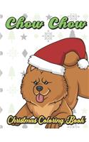 Chow Chow Christmas Coloring Book