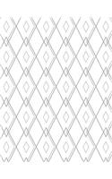 Geometric Notebook: Chic College Notebook Simple Journal Book Lined Ruled Page For Adult Women Men Great For Writing Basic Diary Note Pad Composition Book Journal (Larg(16 Geometric Notebook)