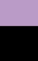 Lilac Purple and Black Composition Notebook: College Ruled (7.44 X 9.69) Classic Trendy Color Block Book