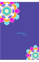 Journal Book: 6 x 9, 100 Pages, Unique Mandala Designs for Cover, Journal, Blank book, Recipe, Planner to Write in Classic Ruled Notebook Diary for Men Women Writ