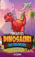 Fantastici dinosauri da colorare