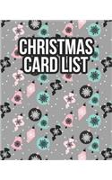 Christmas Card List: Address Book For Christmas Cards (Send & Receive)(V5)