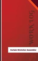 Curtain Stretcher Assembler Work Log: Work Journal, Work Diary, Log - 126 pages, 6 x 9 inches(Orange Logs/Work Log)