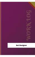 Set Designer Work Log