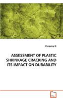 Assessment of Plastic Shrinkage Cracking and Its Impact on Durability