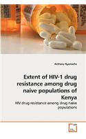 Extent of HIV-1 drug resistance among drug naive populations of Kenya