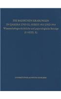 Badischen Grabungen in Qarara Und El-Hibeh 1913 Und 1914