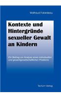 Kontexte und Hintergründe sexueller Gewalt an Kindern