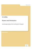 Pausen und Erholzeiten