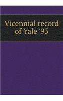 Vicennial record of Yale '93