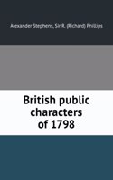British public characters of 1798