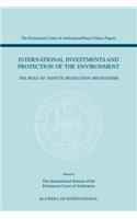 International Investments and Protection of the Environment