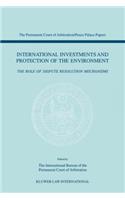 International Investments and Protection of the Environment