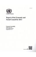 Report of the Economic and Social Council for 2013