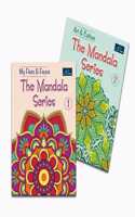 Bookford Publications My Flora & Fauna Mandala Series - Relaxing, Creative, Tranquil, and Refreshing.