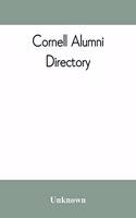 Cornell alumni directory, containing the foundation, history, and government of the University; the principal alumni organizations; a directory of the alumni