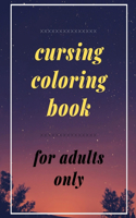 cursing coloring book for adults only