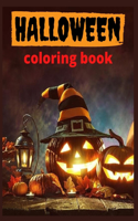 halloween coloring book: Halloween Coloring Book for Adults and kids: 50+ spooky coloring pages filled with monsters, witches, pumpkin, haunted house and more for hours of f