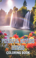 Peaceful Nature Scenes Coloring Book For Adult