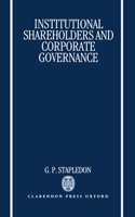 Institutional Shareholders and Corporate Governance