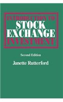 Introduction to Stock Exchange Investment