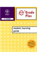 Egrade Plus 2 Semester Student Learning Guide T/A Cutnell 6th Edition and Halliday 7th Edition