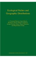 Ecological Niches and Geographic Distributions