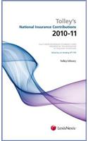 Tolley's National Insurance Contributions 2010-11