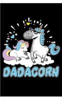 DadaCorn: Unicorn Dad Gift for Fathers day Writing Journal Lined, Diary, Notebook for Men & Women for Fathers day Papa Dad Gift