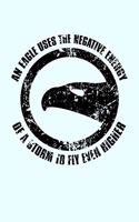 An Eagle Uses The Negative Energy Of a Storm To Fly Even Higher