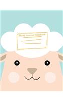 Sheep Journal Notebook