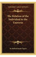 The Relation of the Individual to the Universe