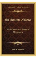 The Elements Of Ethics