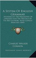 A System of English Grammar