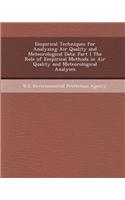 Empirical Techniques for Analyzing Air Quality and Meteorological Data
