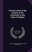 Circular Letter of the Society of the Cincinnati, in the State of Virginia