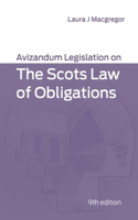 Avizandum Legislation on the Scots Law of Obligations