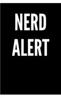 Nerd Alert: Blank Lined Journal