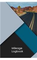 Mileage Logbook: Journal For Recording Mileage and Destinations: Mileage Log for Taxes: Daily Tracking Simple Mileage Journal: Odometer Notebook for Business or Pers