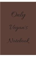 Only Vegan's Notebook