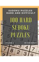 100 Hard Sudoku Puzzles (Volume 2)