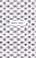 Notebook (Journal, Notebook, Diary): Black And White Polka Dot, 8.5 x 11 (Empty Journals To Write In)