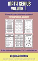 Printable Preschool Workbooks (Math Genius Vol 1): This book is designed for preschool teachers to challenge more able preschool students: Fully copyable, printable, and downloadable