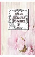 Blank Journals To Write In