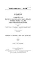 Nomination of Janet L. Yellen